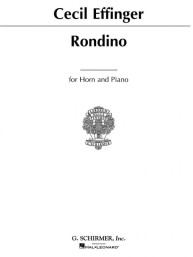 Cecil Effinger: Rondino (noty na lesní roh, klavír)