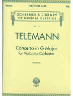 Georg Philipp Telemann: Concerto in G (noty na violu, klavír)