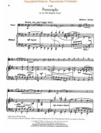 Rebecca Clarke: Passacaglia (noty na violu, klavír)
