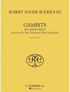 Robert Xavier Rodríguez: Gambits (noty na lesní roh, klavír)