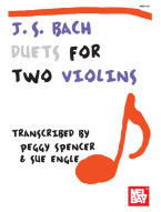 J.S. Bach: Duets For Two Violins (noty na housle)