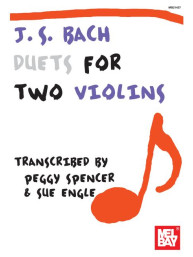 J.S. Bach: Duets For Two Violins (noty na housle)
