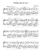 Clara Schumann's Piano Notebook (noty na klavír)