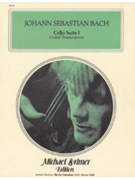 Johann Sebastian Bach: Cello Suite 1 (noty na kytaru)