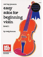 Craig Duncan: Easy Solos For Beginning Violin, Level 1 (noty na housle, klavír)