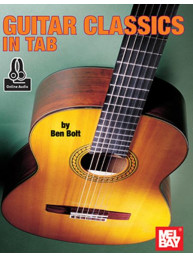 Guitar Classics In Tab (noty, tabulatury na kytaru) (+audio)
