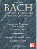 Johann Sebastian Bach: 3 Sonatas And 3 Partitas (noty na housle)