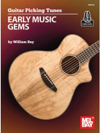 William Bay: Guitar Picking Tunes - Early Music Gems (noty, tabulatury na kytaru) (+audio)