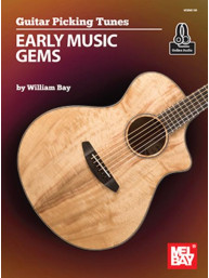 William Bay: Guitar Picking Tunes - Early Music Gems (noty, tabulatury na kytaru) (+audio)