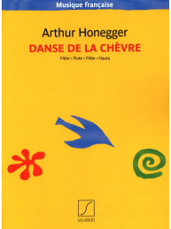 Arthur Honegger: Danse de la Chévre / Tanec kozy  (noty na příčnou flétnu)