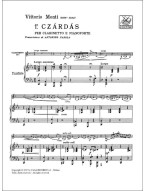 Vittorio Monti: Czardas N.1 (noty na klarinet, klavír)