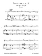 Antonio Vivaldi: 5 Sonatas for Violin and Keyboard (noty na housle, klavír) (+audio)