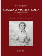 Niccolo Paganini: Sonata a violino solo (noty na housle)