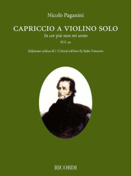 Niccolo Paganini: Capriccio a violino solo 