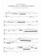 Niccolo Paganini: Capriccio a violino solo 