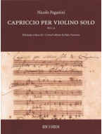 Niccolo Paganini: Capriccio per violino solo M.S. 54 (noty na housle)