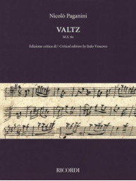 Niccolo Paganini: Valtz M.S. 80 (noty na housle)