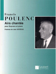 Francis Poulenc: Airs Chantes (noty na zpěv, klavír)