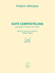 Frederic Mompou: Suite compostelana (noty na kytaru)