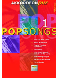 Pop Songs 1 (noty na akordeon)