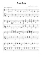 Delta Blues Guitar (noty, tabulatury na kytaru) (+audio)