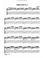 Bach / Gounod: Ave Maria & Prelude No.1 (noty na kytaru)