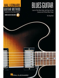 Hal Leonard Guitar Method: Blues Guitar - 6 inch. x 9 inch. Edition (noty, tabulatury na kytaru) (+audio)