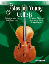 Solos For Young Cellists 3 (noty na violoncello, klavír)