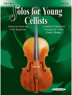 Solos For Young Cellists 4 (noty na violoncello, klavír)