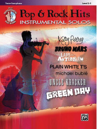 Pop & Rock Hits Instrumental Solos (noty na tenorsaxofon) (+audio)