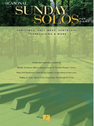 Seasonal Sunday Solos for Piano (noty na klavír)