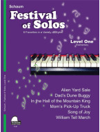 Festival of Solos: Level 1 Elementary Level (noty na klavír)