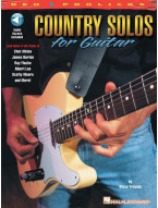 Country Solos For Guitar  (noty, tabulatury na kytaru) (+audio)