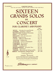 16 Grand Solos de Concert (noty na klarinet)