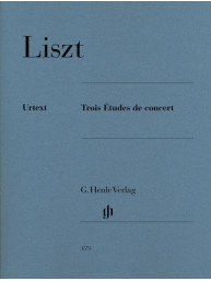 Franz Liszt: Trois Études de concert (noty na klavír)
