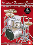 Musical Drumset Solos For Recitals, Contests And Fun (noty na bicí) (+audio)