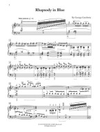 George Gershwin: Rhapsody in Blue (noty na sólo klavír)