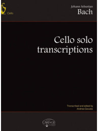 Johann Sebastian Bach: Cello Solo Transcriptions (noty na violoncello)