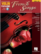 Violin Play-Along 44: French Songs (noty na housle) (+audio)