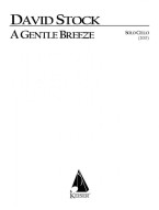David Stock: A Gentle Breeze for Solo Cello (noty na violoncello)