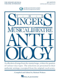 Singer's Musical Theatre Anthology: Quartets (noty na zpěv, klavír) (+audio)