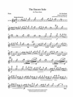 Matheus Andre Reichert, James Galway: The Encore Solo (noty na příčnou flétnu)