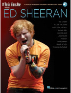Music Minus One Vocals: Ed Sheeran (noty na klavír, zpěv, akordy) (+audio)
