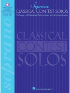 Classical Contest Solos: Soprano (noty na zpěv) (+audio)