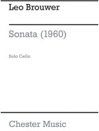 Leo Brouwer: Sonata 1960 For Solo Cello (noty na violoncello)
