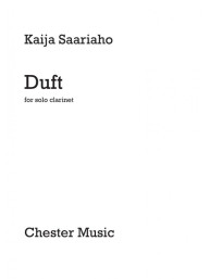 Kaija Saariaho: Duft for Solo Clarinet (noty na klarinet)