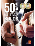 50 Easy Guitar Solos (noty na kytaru) (+CD+DVD)