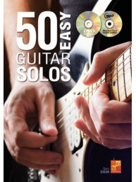 50 Easy Guitar Solos (noty na kytaru) (+CD+DVD)