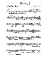 Judith Weir: Unlocked For Solo Cello (noty na violoncello)