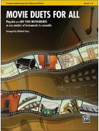 Movie Duets for All (noty na pozoun, baskřídlovku v basovém klíčí, fagot, tubu)